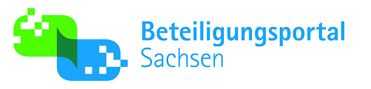 zeigt Logo des Beteiligungsportals Sachsens
