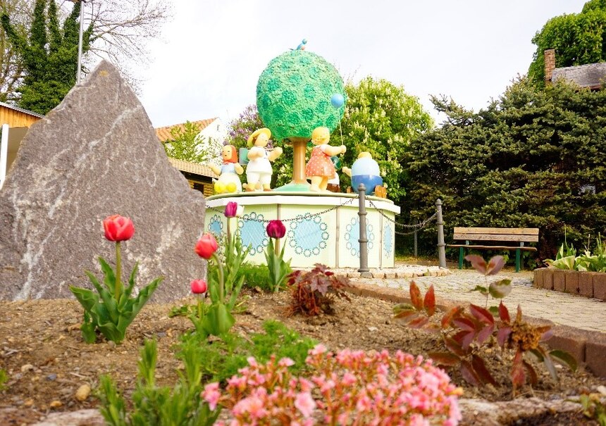 Spieldose in Grünhainichen, Verwaltungsverband Wildenstein. 