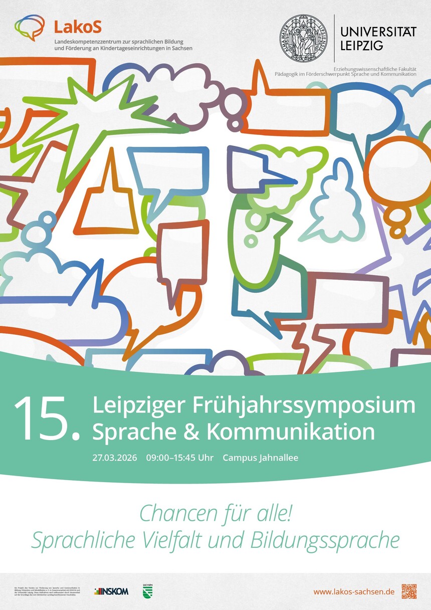 Plakat mit Informationen zur Veranstaltung