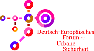 Das Bild zeigt das bunte Logo des Deutsch-Europäischen Forum für Urbane Sicherheit.
