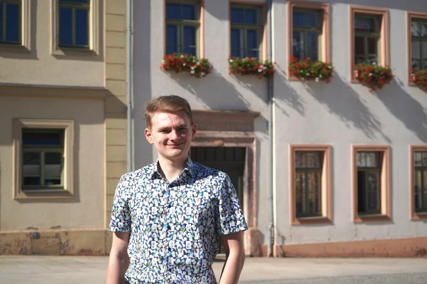 Portrait von Kristian Bley draußen