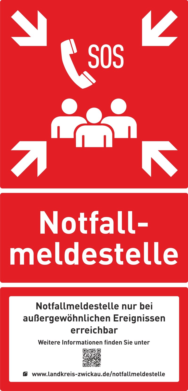 Roter Untergrund mit weißem Kreuz