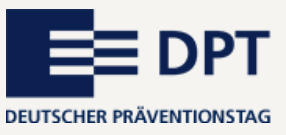 Das Bild zeigt das Logo des Deutschen Präventionstages.