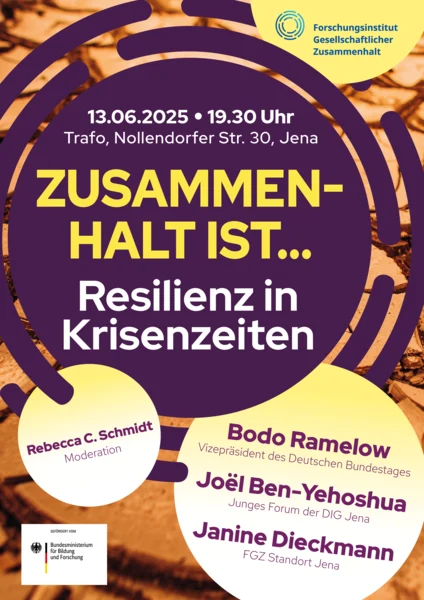 Plakat mit allen Daten zur Veranstaltung.