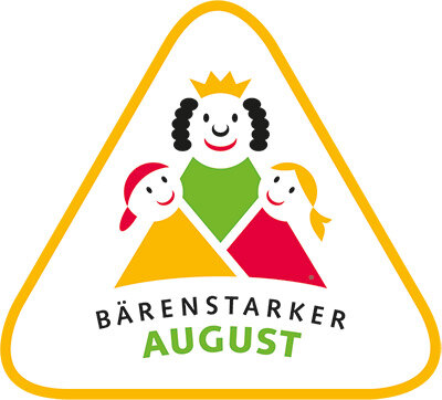 Logo des Bärenstarken August, Projekt in Dresden 