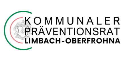 Logo mit dem Text "Kommunaler Präventionsrat Limbach-Oberfrohna."