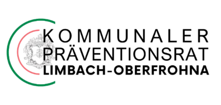 Logo mit dem Text "Kommunaler Präventionsrat Limbach-Oberfrohna."